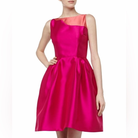 Lotus Grace Dresses & Skirts - Lotus Grace Pink and Salmon Midi Dress